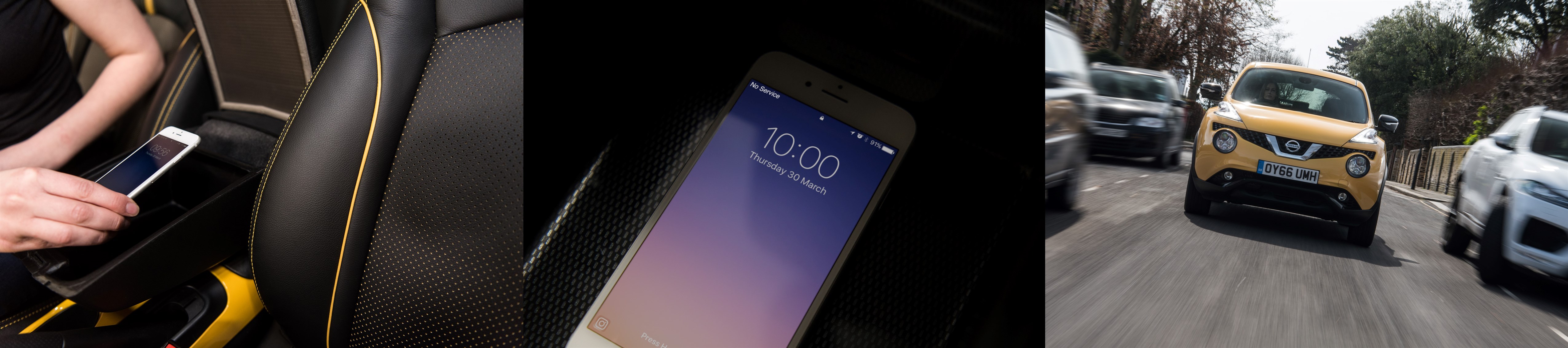 Nissan odrovnal mobily v autě. Vynálezem z roku 1836