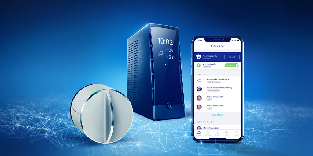 Otvírejte si dveře mobilem. S O2 je to hračka