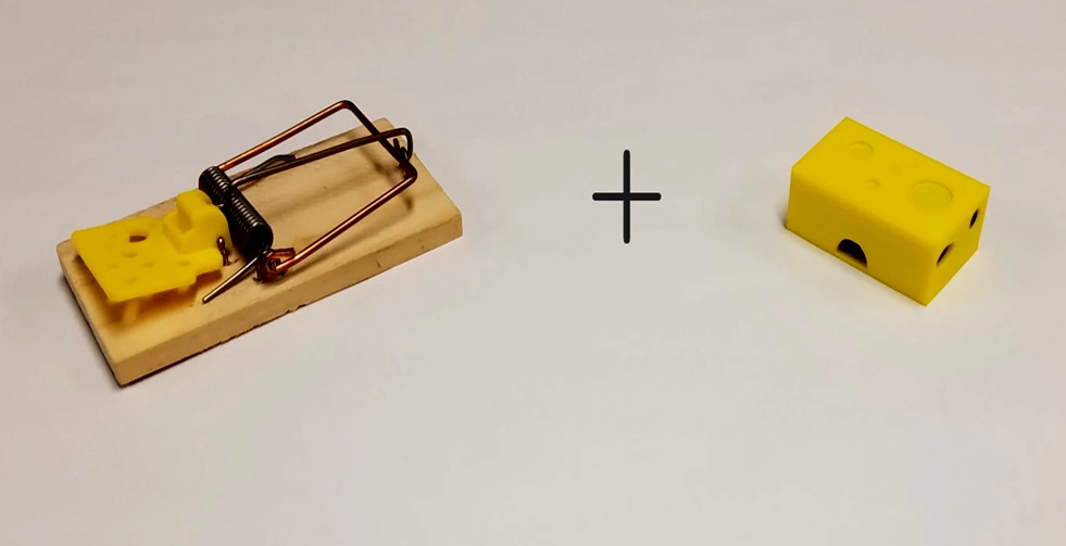 Zbytečnost. Past na myši připojili k wi-fi, nikdo o ni neměl zájem