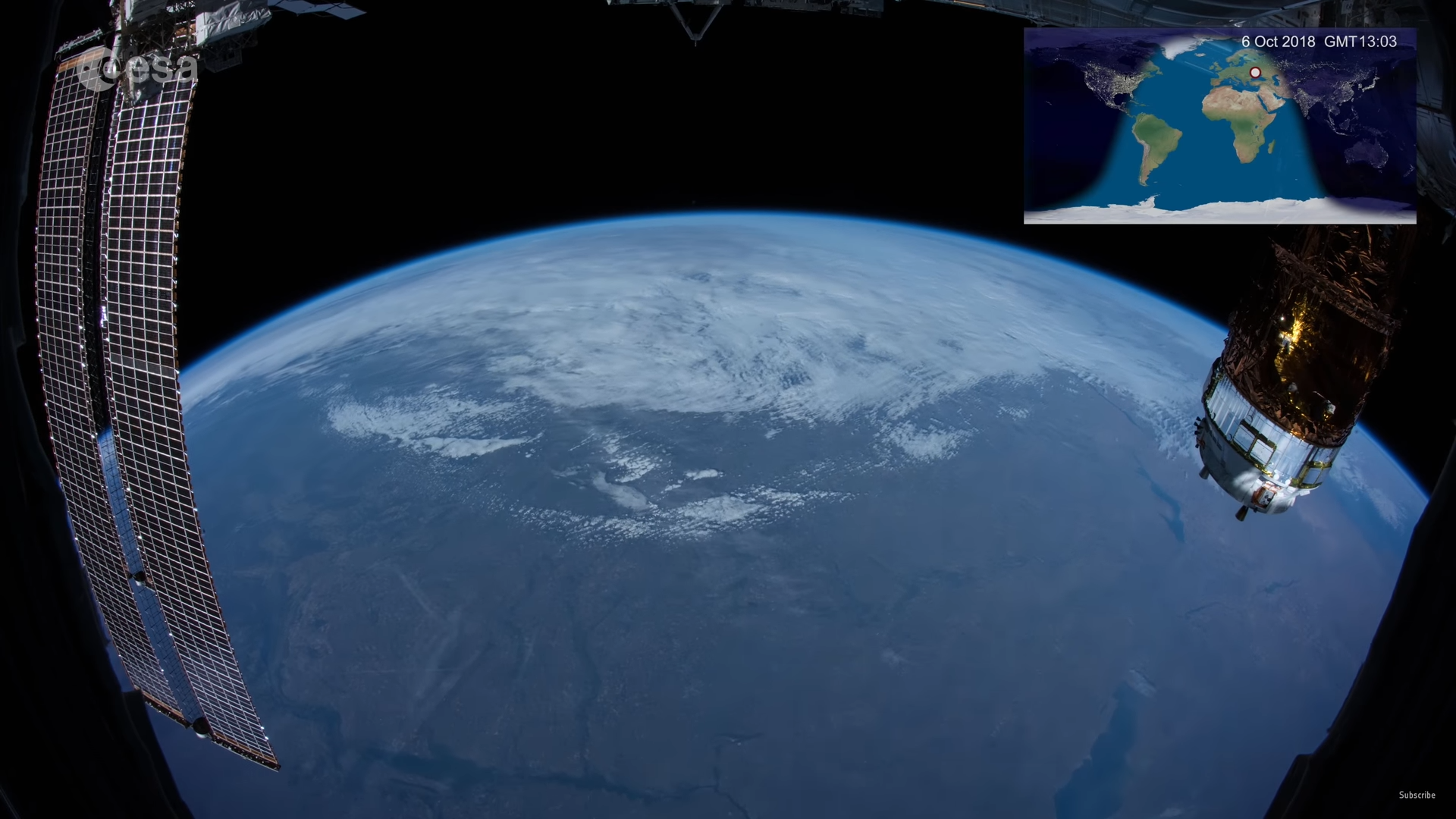 Evropská kosmická agentura natočila nejdelší časosběrné video Země