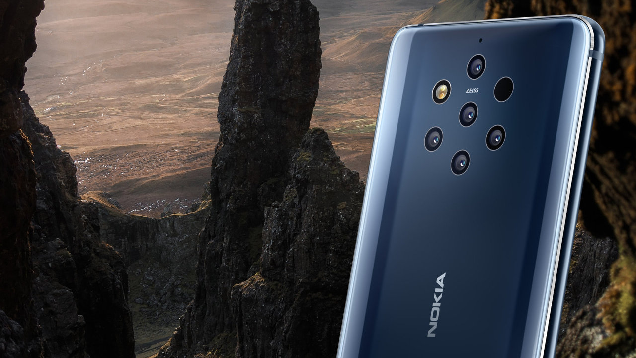 Další rekord mezi mobily. Nokia má pět fotoaparátů na zádech